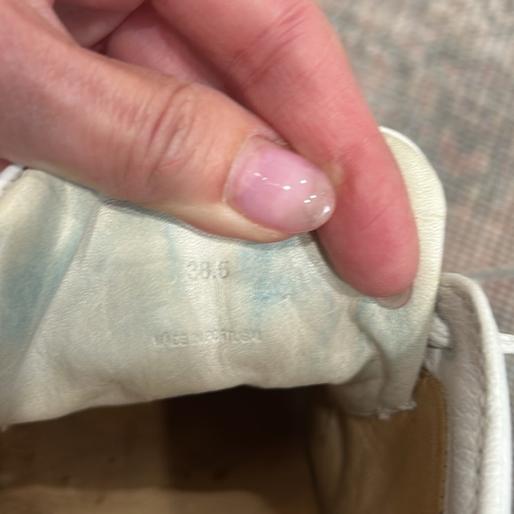 Rag & Bone Kent White Leather Espadrille Sneakers - Picture 11 of 12